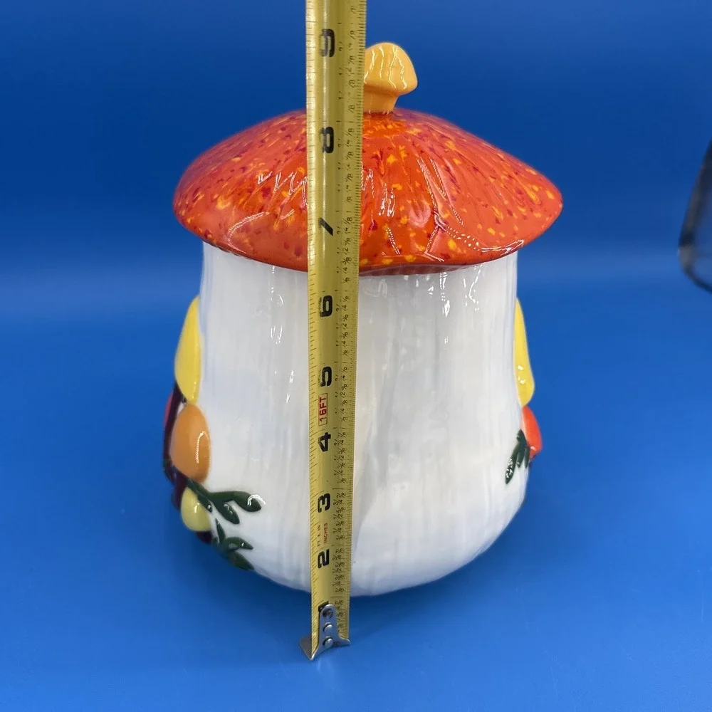 Vintage‎ Arnels Mushroom Canister 9